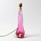 Mid-Century Cranberry Glass Table Lamp from Val Saint Lambert, Image 6
