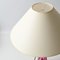 Mid-Century Cranberry Glass Table Lamp from Val Saint Lambert 10