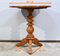 Little Late 19th Century Louis Philippe Pedestal Table in Blonde Cherry Tree 14
