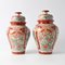 Japanese Porcelain Temple Jar Vases from Befos, Set of 2, Image 3