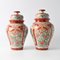 Vases Temple Jar en Porcelaine de Befos, Japon, Set de 2 3