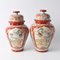 Vases Temple Jar en Porcelaine de Befos, Japon, Set de 2 6