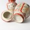 Japanische Temple Jar Vasen aus Porzellan von Befos, 2er Set 9
