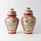 Japanese Porcelain Temple Jar Vases from Befos, Set of 2, Image 4