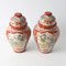 Japanese Porcelain Temple Jar Vases from Befos, Set of 2, Image 5