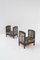 Futurist Stools in Blue and Red attributed to Fillìa Luigi Colombo, 1925, Set of 2, Image 1