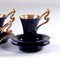 Set da caffè Mid-Century in ceramica, Francia, anni '50, set di 5, Immagine 6