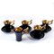 Set da caffè Mid-Century in ceramica, Francia, anni '50, set di 5, Immagine 2