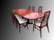 Danish Rosewood Double Extending Dining Table and Chairs from Andersen Møbelfabrik, Set of 9 22