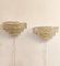 Crystal Wall Lamps. France, 1970s, Set of 2, Image 1