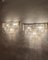 Lámparas de pared de cristal. Francia, años 70. Juego de 2, Imagen 10