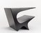 Star Axis Side Table in Black Aluminum by Neal Aronowitz 7