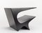 Star Axis Side Table in Black Aluminum by Neal Aronowitz, Image 7