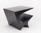 Star Axis Side Table in Black Aluminum by Neal Aronowitz 2