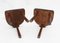 European Folk Art Basque Tripod Chairs 1950s, Set of 2, Image 2