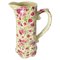 Antique English Majolica Pink Jug from Staffordshire, Image 1