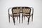 Secession Sofa and Armchairs by Gustav Siegel for J.J.Kohn, 1980, Set of 3, Image 9