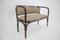 Secession Sofa and Armchairs by Gustav Siegel for J.J.Kohn, 1980, Set of 3 12