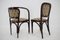 Secession Dining Chairs and Armchairs by Gustav Siegel for J.J.Kohn, 1980, Set of 6 7