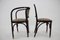 Secession Dining Chairs and Armchairs by Gustav Siegel for J.J.Kohn, 1980, Set of 6 10