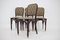 Secession Dining Chairs by Gustav Siegel for J.J.Kohn, 1980, Set of 4 6