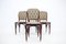 Secession Dining Chairs by Gustav Siegel for J.J.Kohn, 1980, Set of 4 5