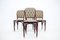 Secession Dining Chairs by Gustav Siegel for J.J.Kohn, 1980, Set of 4, Image 5