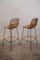 Italian Bar Stools in Bamboo and Rattan with Metal Legs, 1968, Set of 2, Image 5