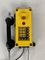 Industry Wall Mount Telephones in Bright Yellow from Tesla, 2004, Set of 2 3