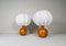 Mid-Century Modern Sculptural Table Lamps in Pine from Fagerhults, 1970, Set of 2, Image 2