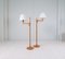 Scandinavian Modern Sculptural Floor Lamps in Pine by Yngve Ekström, 1970s, Set of 2, Image 2