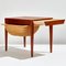 Mesa de costura de teca de Severin Hansen para Haslev Furniture Factory, años 60, Imagen 3