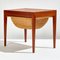 Table à Coudre en Teck par Severin Hansen pour Haslev Furniture Factory, 1960s 1