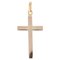 Ciondolo a forma di croce in oro rosa 18 carati, Francia, anni '60, Immagine 1