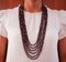 Vintage Multi-Strands Necklace, 1970s, Image 4