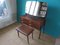 Danish Rosewood Dressing Table & Leather Stool, 1960s, Image 2