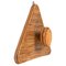 Perchero triangular de bambú y ratán al estilo de Vivai Del Sud, Italia, años 60, Imagen 3