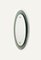 Mid-Century Oval Wall Mirror with White Smoked Glass Frame attributed to Cristal Arte, Italy, 1960s, Image 13