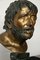 Antique Bronze Bust of the Philosopher Seneca, Naples, 20th Century 3