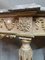 Italian Polychrome Painted Console Table with Marble 2