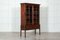 English Mahogany Arched Glazed Dresser Cabinet, 1910 6