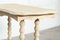 Antique English Bobbin Side Table in Bleached Pine, 1890 14