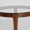 Couchtisch aus Holz & Glas, 1950er 7