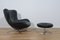 Mid-Century ML 214 Lounge Chair with Ottoman by Illum Wikkelsø for Mikael Laursen, 1960s, Set of 2 9