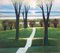 Laimdots Murnieks, The Road to the Sun, 1996, Oil on Cardboard 1