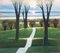 Laimdots Murnieks, The Road to the Sun, 1996, Oil on Cardboard, Image 1