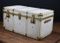 Vintage Lockable Parchment Trunk from Shiusura FB Hermetica 1