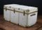 Vintage Koffer mit Schlössern von Shiusura FB Hermetica 3