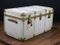 Vintage Lockable Parchment Trunk from Shiusura FB Hermetica 2