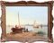William Raymond Dommersen, Paesaggio di estuario olandese, Olio su tela, Immagine 6